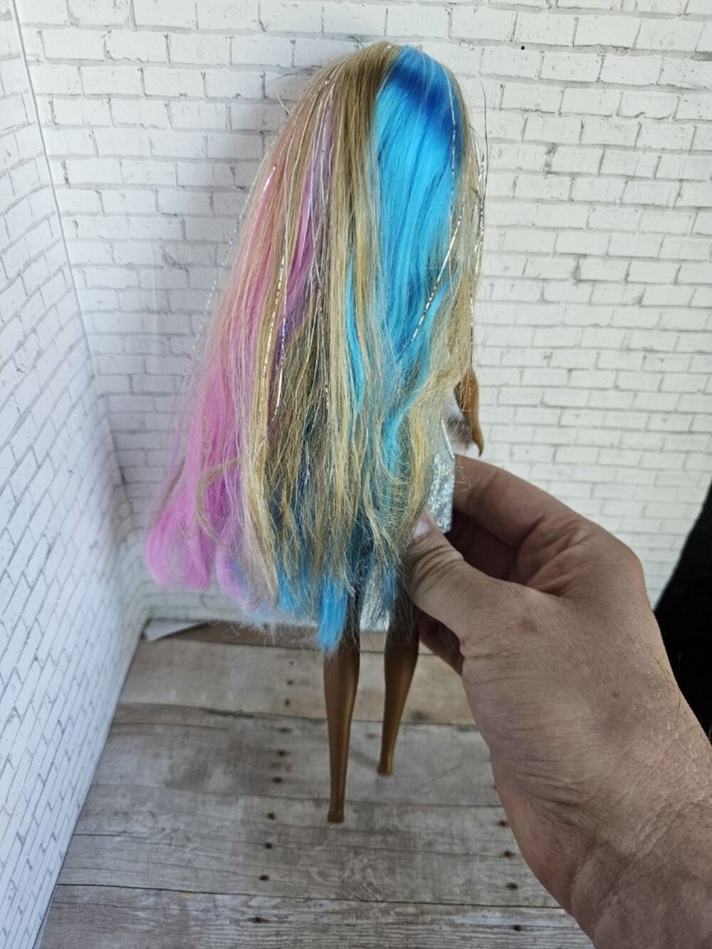 Mattel Barbie Summer Face Colorful Fantasy Hair AA Fashion Doll Iconic Cybercore - Picture 5 of 6